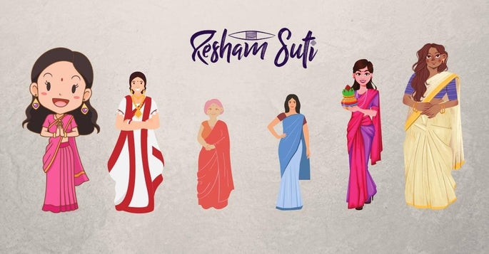 Simple Tips to Choose the Best Saree as Per Different Body Shape